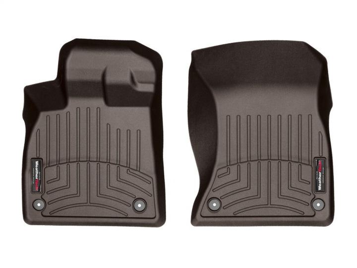 WeatherTech 2018+ Audi Q5 Front FloorLiners - Cocoa