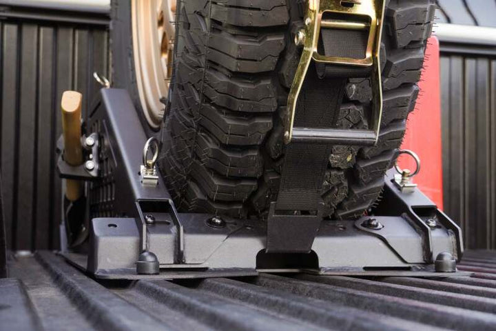 DV8 Offroad Truck Bed Universal Tire Carrier & Accessory Mount