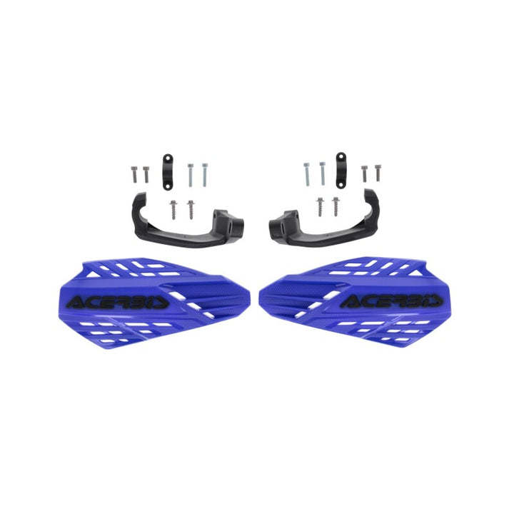 Acerbis Linear Vented Handguard - Blue/Black