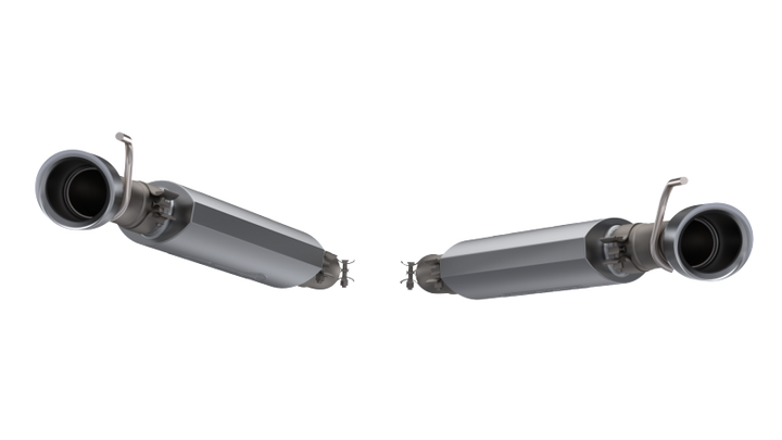 2016-2024 Chevrolet Camaro SS 6.2L QTP AR3 Dual Tip Axle Back