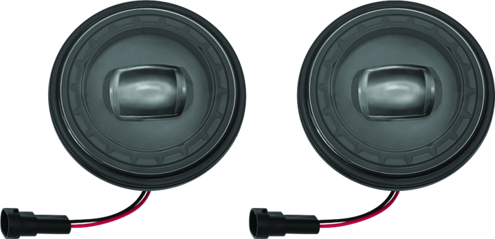 Kuryakyn Orbit 4-1/2in Passing Lamps Black