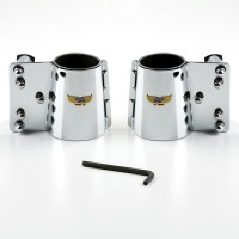 National Cycle 97-02 VT 1000 Shadow Aero/ 03-09 VTX1300R/S/T Narrow Mount Chrome Kit