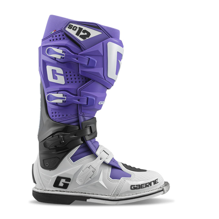 Gaerne SG12 Limited Edition LE Boot Purple/Black/White Size 12