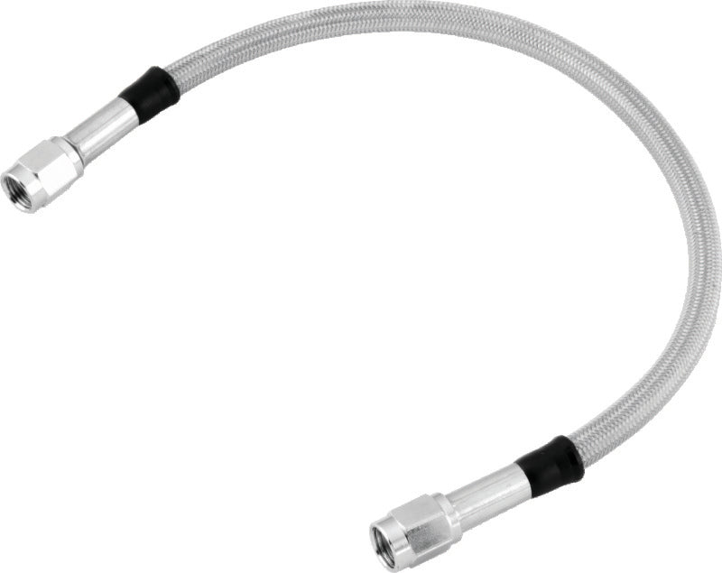 Twin Power 54 Inch Clear Coated Dot Stainless Steel Brake Hose AN-3