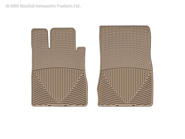 WeatherTech 93 Mercedes-Benz 300CE Front Rubber Mats - Tan