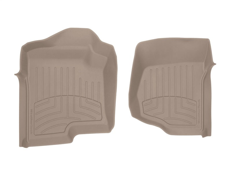 WeatherTech 13-16 Lincoln MKZ / Ford Fusion Front FloorLiner HP - Tan