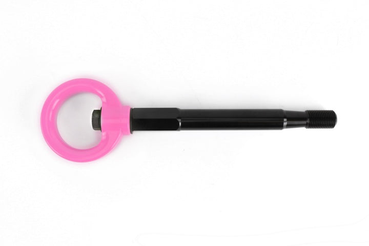 PERRIN 08-14 Subaru WRX/STI (Sedan) / 20-25 Outback All Models Tow Hook Kit (Rear) - Hyper Pink