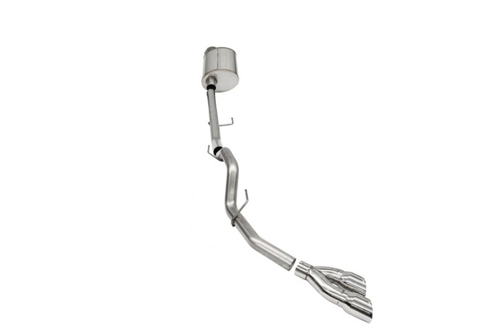Corsa 2021-2025 Ford F-150 Regular Cab/ 8in Bed 5.0L V8 Sport Cat-Back Single Side Exit-Polished