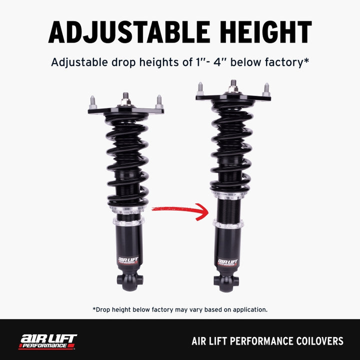 Air Lift Performance 18-23 Lexus IS300 / 17-23 Lexus IS350 Coilover Kit