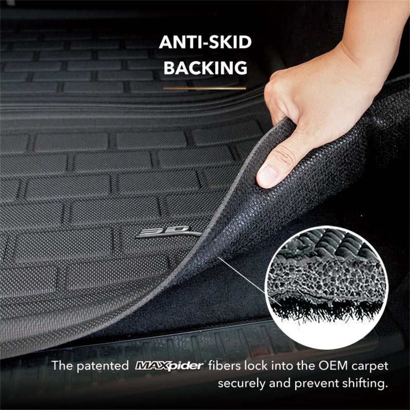 3D MAXpider 20-24 Nissan Sentra Kagu Black Cross Fold Cargo Line