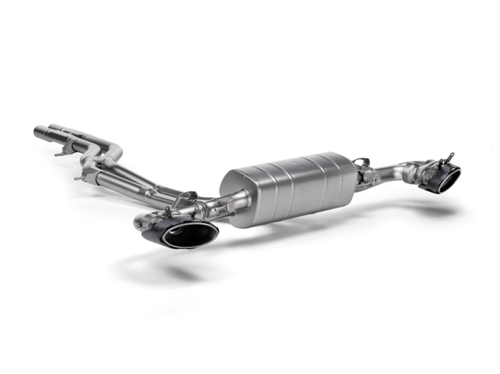 Akrapovic 2025 Audi RSQ8 Evolution Race Line Exhaust System Titanium (link pipe CO-AU/T/5 required)