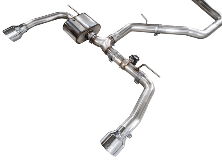 AWE Tuning 22-26 Hyundai Elantra N SwitchPath Cat-Back Exhaust - Chrome Silver Tips