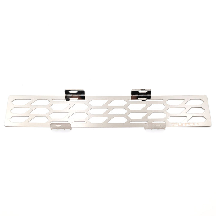 Putco 23-24 Ford F250/F350 Super Duty Hex Shield Design Bumper Grille Inserts - Polished SS