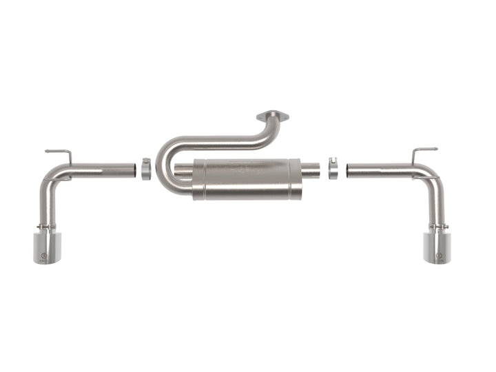 aFe 2023+ Mazda CX-50 Takeda 2.5in 304 SS Axle-Back Exhaust System w/ Polished Tips