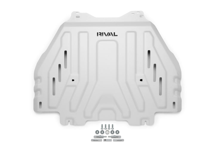 Rival 24-26 Tacoma 4Runner GX550 Tundra (all i-Force) Aluminum Transmission Cat Converter Skid Plate