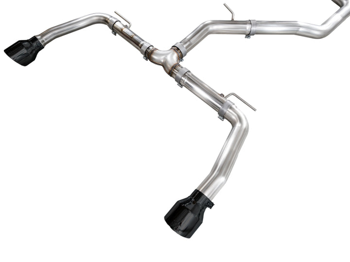 AWE Tuning 22-26 Hyundai Elantra N Track Edition Cat-Back Exhaust - Diamond Black Tips