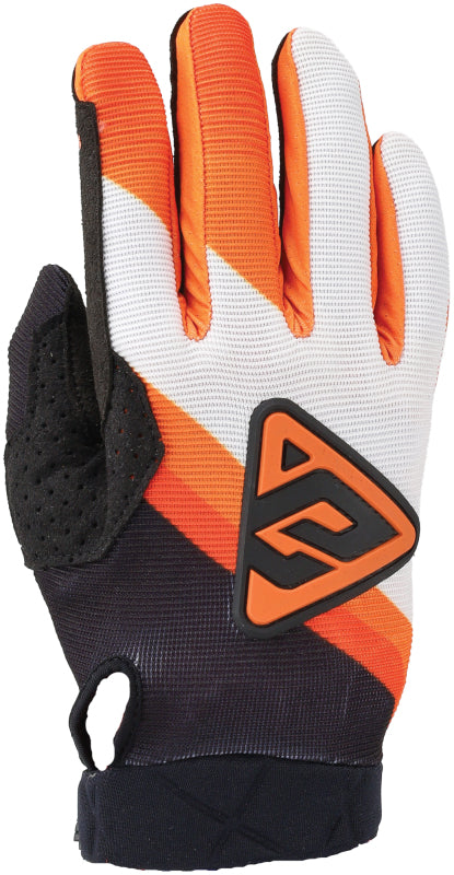 Answer Peak Flo Gloves Black/Hyper Orange/White - Small
