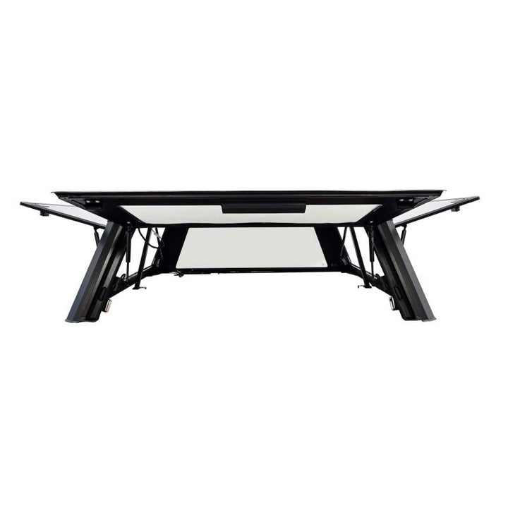 Westin EXP Truck Cap COMPLETE KIT A + BS (24-25 Toyota Tacoma DC 6ft. Bed) - Black