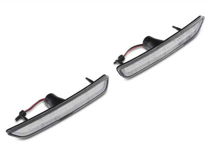Raxiom 10-14 Ford Mustang Axial Series LED Side and Quarter Marker Lights- Clear