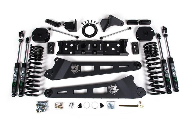 Zone Offroad 2019 Ram 2500 4.5in Radius Arm Diesel - 6-Bolt T-Case - Fox Shocks