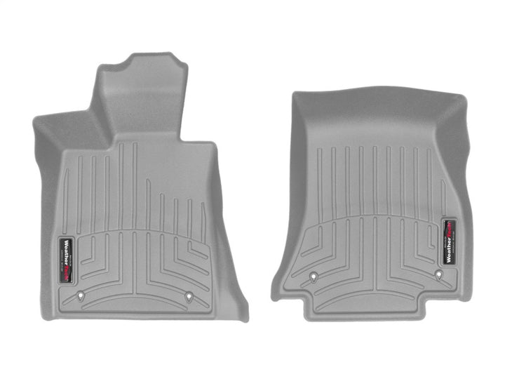 WeatherTech 2016+ BMW 7-Series Front FloorLiner - Grey (Vehicles w/Rear Executive Lounge Seating)