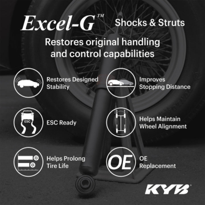 KYB 20-22 Hyundai Palisade / 23-25 Palisade w/o Auto Leveling Excel-G Strut - Front Left