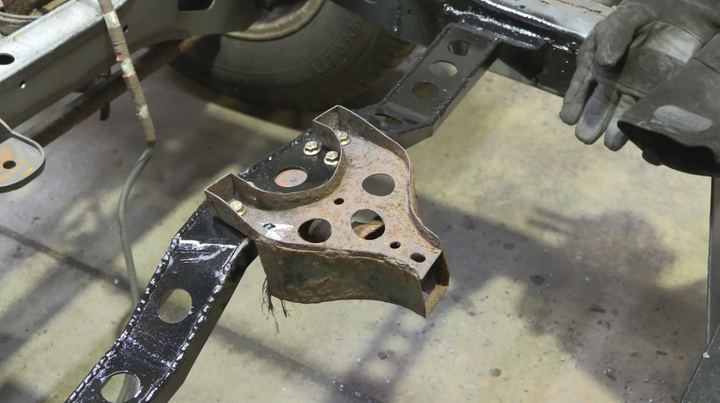 Rust Buster 03-09 Toyota 4th Gen 4 Runner Spare Tire Crossmember