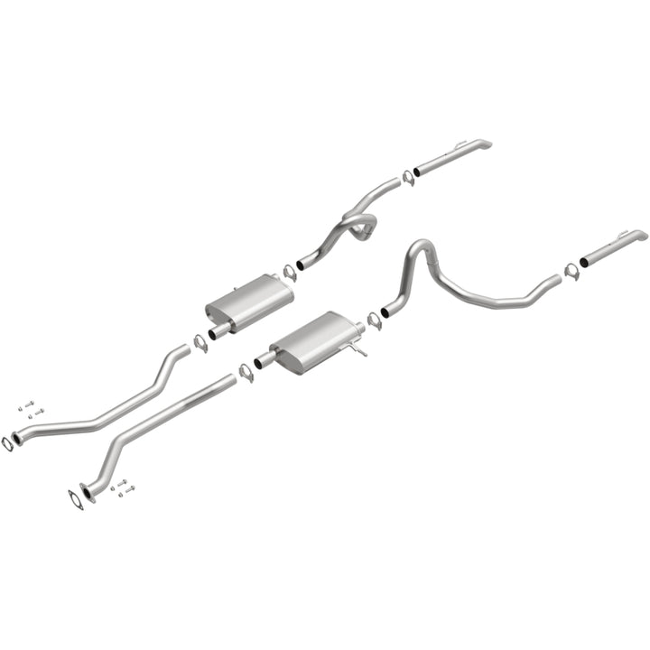 BRExhaust 03-11 Crown Victoria Grand Marquis 4.6L Exhaust Kit