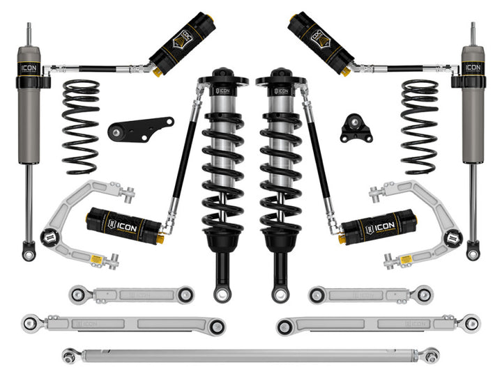 ICON 2024+ Toyota Tacoma 1.25in-3in Stage 11 Suspension System Billet