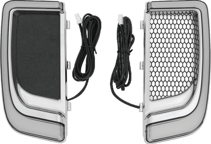 Kuryakyn Solid Plates Tracer Rad Grills