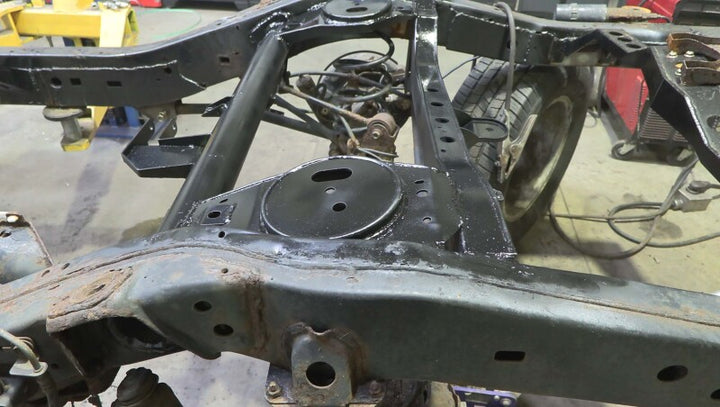 Rust Buster FJ Cruiser & 4Runner Rear Upper Coil Spring Bucket & Shock Mount - Left
