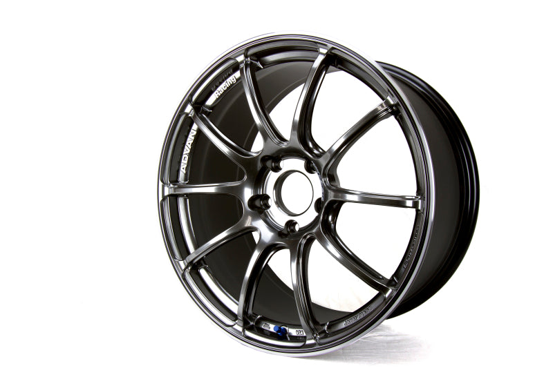 Advan RZII 17x7.0 +47 4x100 Racing Hyper Black Wheel
