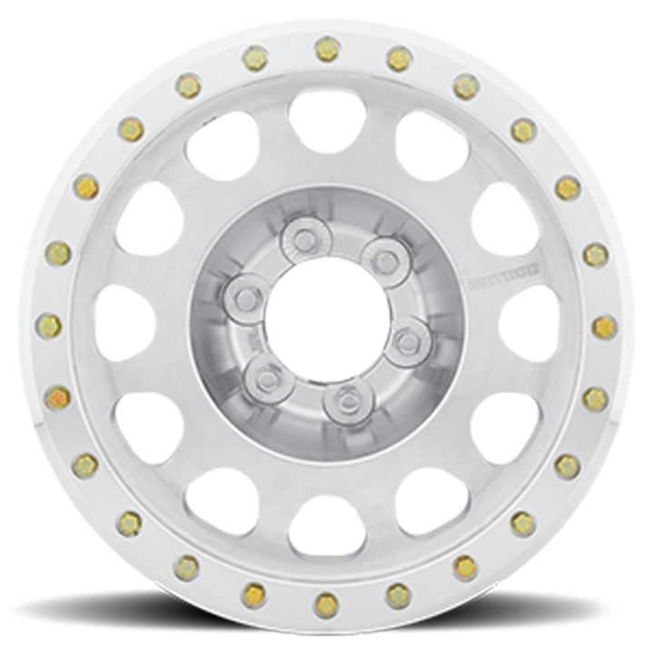 Method MR202 Forged Beadlock 17x9 -12mm Offset 8x6.5 130.81mm CB Raw Machined Wheel