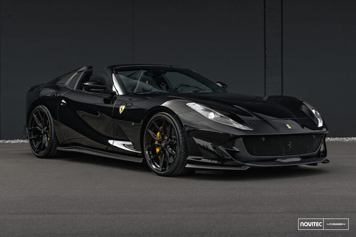 Vossen x Novitec NF11 22x11.5in - 5x114.3 BP - ET29 - Gloss Black Ferrari 296 Rear Wheel
