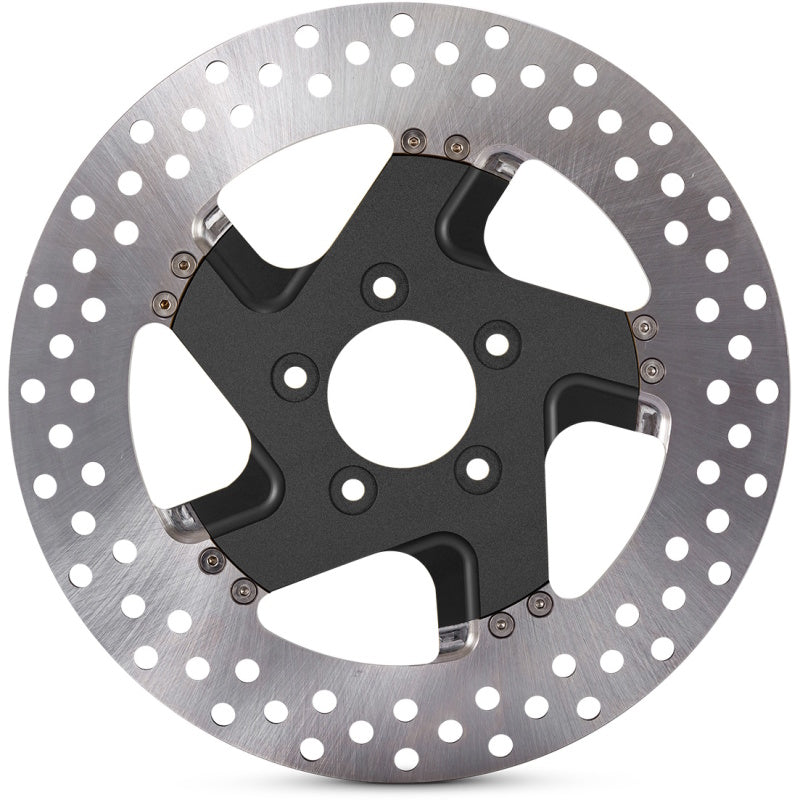 Performance Machine Disc/Carr 11.8 Factor Front Right - Black Ops