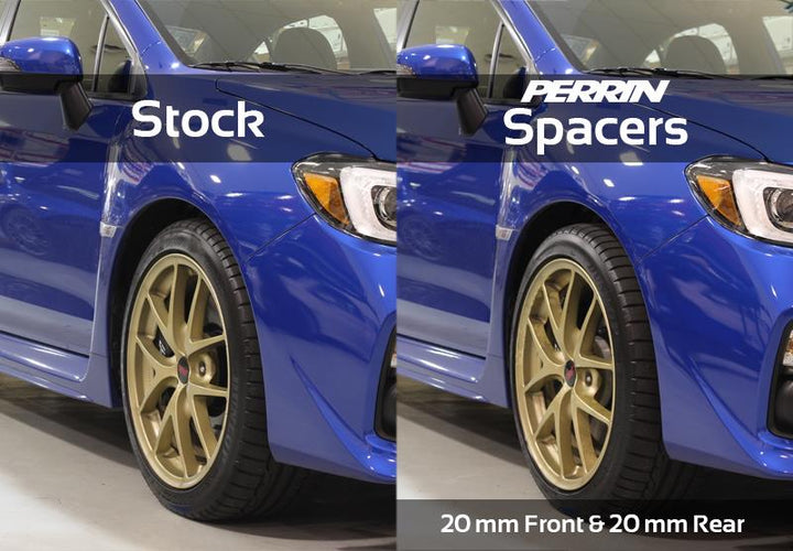 PERRIN 15-26 Subaru WRX / 05-21 STI 20mm Wheel Spacers 5x114.3 56mm CB - Pair