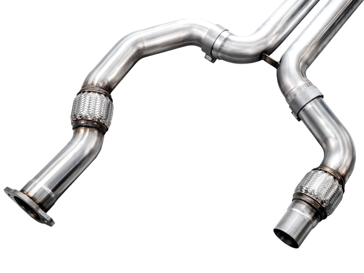 AWE Tuning 2021+ Cadillac CT4-V Blackwing SwitchPath Exhaust - Diamond Black Tips