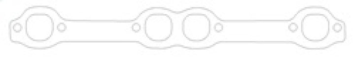 Cometic Chevy Gen1 Small Block V8 .064in AM Exhaust Gskt Set-1.500in x 1.470in Ports-18 Degree Head