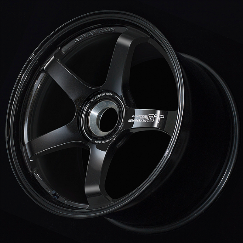 Advan GT for Porsche 18x10.5 / +45 Offset / 5x130 / 71.6mm Bore / Racing Titanium Black