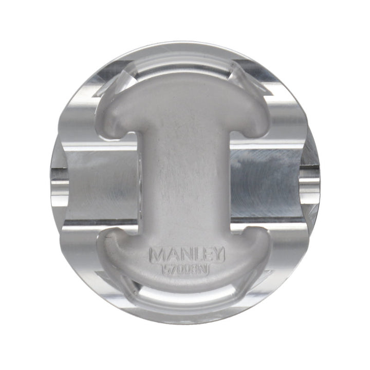 Manley 2018+ Ford Coyote 5.0L DOHC +1cc Dish 3.672in Bore 11:1 CR Platinum Extreme Duty Piston Set