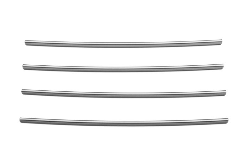 Husky Liners 17-25 Ford F250/350 Door Edge Guards (4pc Set) - Iconic Silver