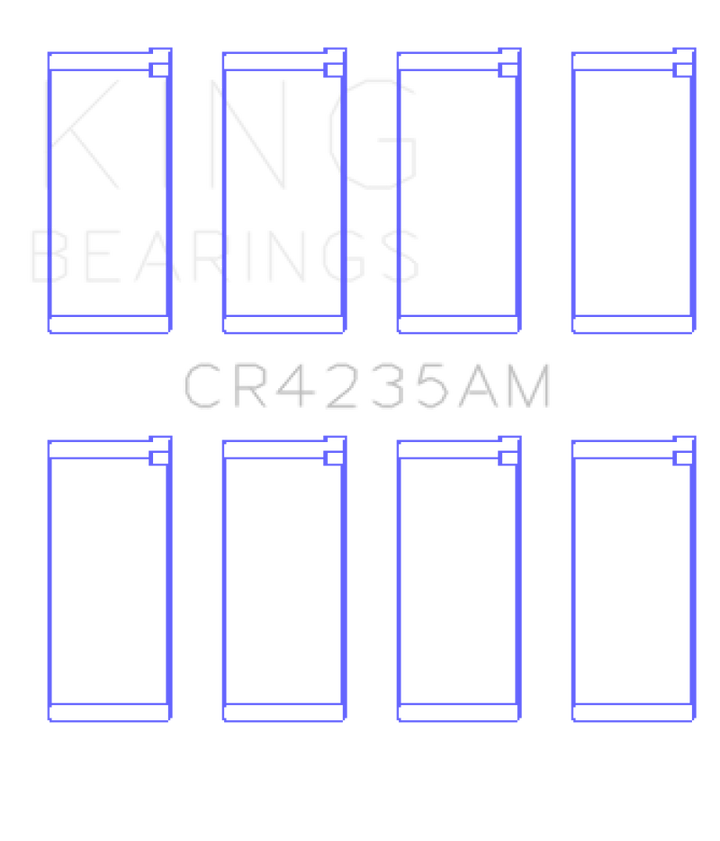 King Engine Bearings Hyundai 2.0L G4GC (Size +0.25mm) Con Rod Bearing Set