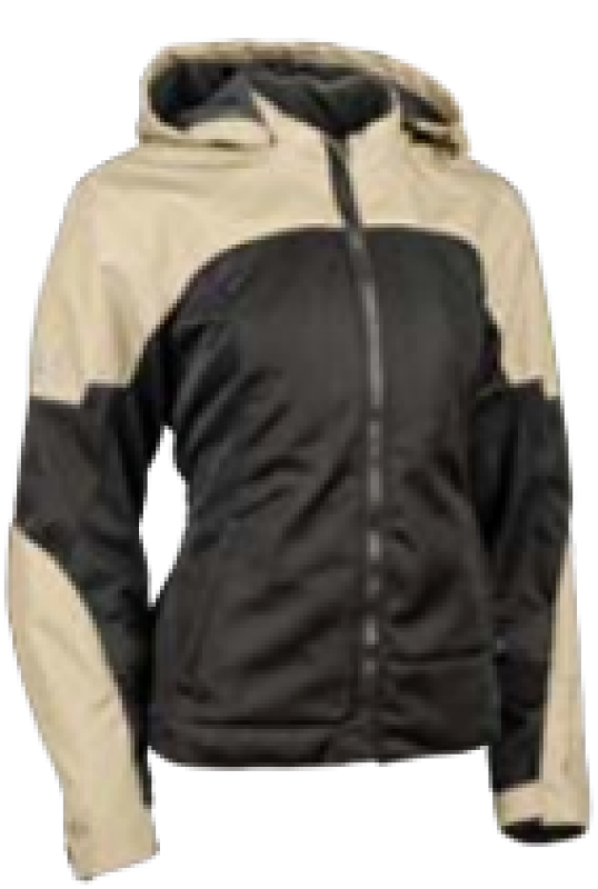 Speed and Strength Starstruck Mesh Jacket Trench Tan/Black Womens - Small