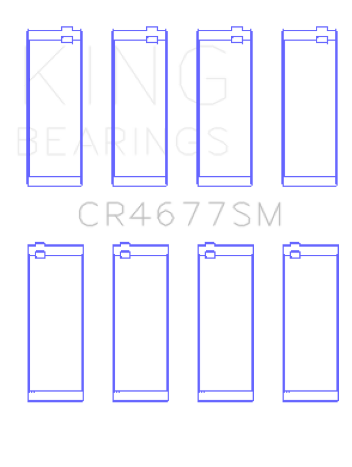 King Engine Bearings Opel 1.6L Turbo A16LET/A16NET/Z16LET (Size STD) Connecting Rod Bearing Set