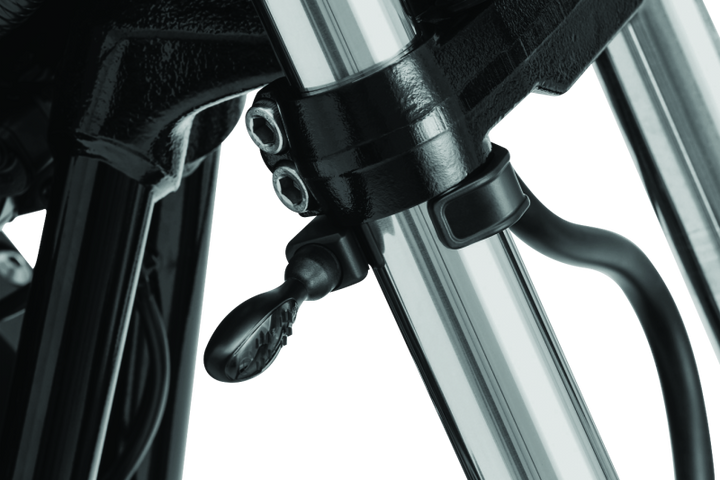 Kuryakyn Pipe Wrench Fork Mounts Black
