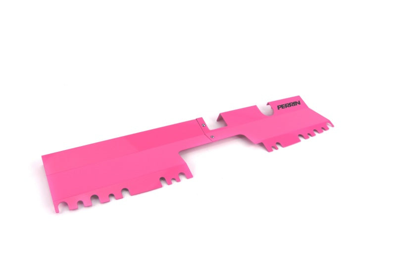 PERRIN 15-21 Subaru WRX/STI Radiator Shroud (Without OEM Intake Scoop) - Hyper Pink