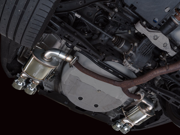AWE Tuning 22-25 Subaru VB WRX Touring Edition Axle-Back Exhaust - Chrome Silver Tips