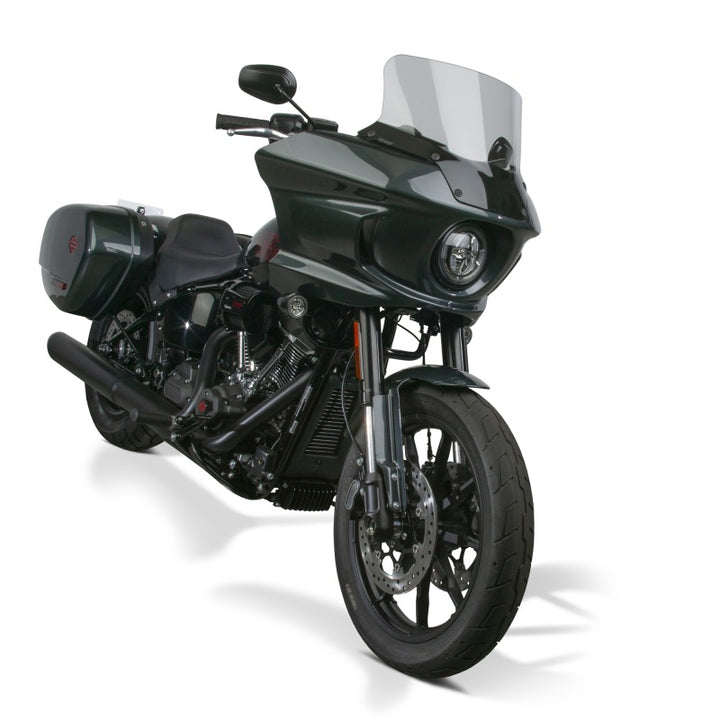 National Cycle 22+ Harley-Davidson LowRider ST V-Stream Quantum Plus Mid Windshield- LT. Tint