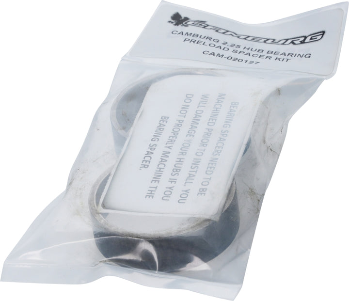 Camburg 2.25 Hub Bearing Preload Spacer Kit