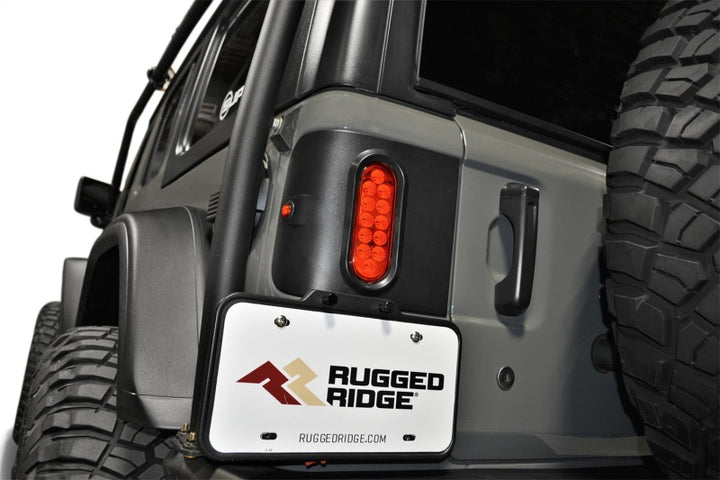 Rugged Ridge 18-24 Jeep Wrangler JL/JLU Flush Mount Tail Light (Pair) - Blk